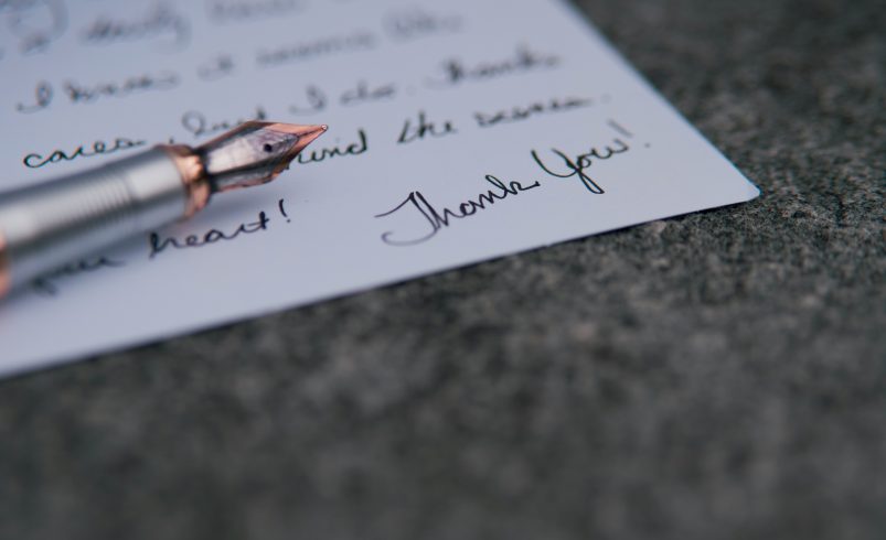 Don’t Forget to Thank Grant Makers (Whether You’re Awarded or Not)